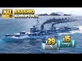 Asashio بازیکن معمولی در نبرد ردیف 10 World Of Warships 
