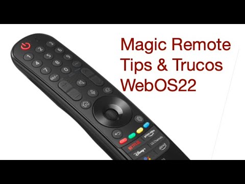 LG Control Magic Remote - MR22GN - Accede fácilmente a tus contenidos -  Modelos 2022