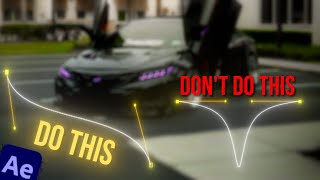 Why Your Car Edits Feel Slow In After Effects Mastering The Graph Editor