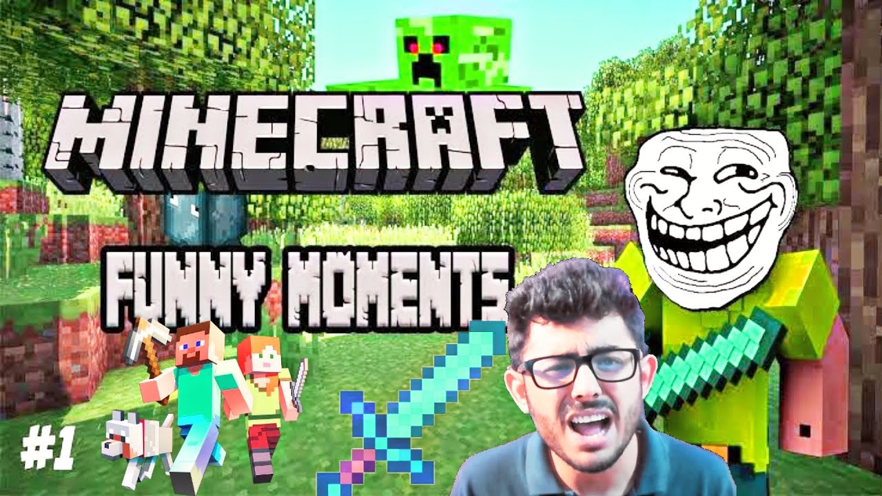 MINECRAFT FIRST FUNNY MOMENTS AND #1 EXPERIENCE #minecraft # ...
