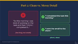 Module 1 • Lesson 4 | Structuring Sentences for Confidence