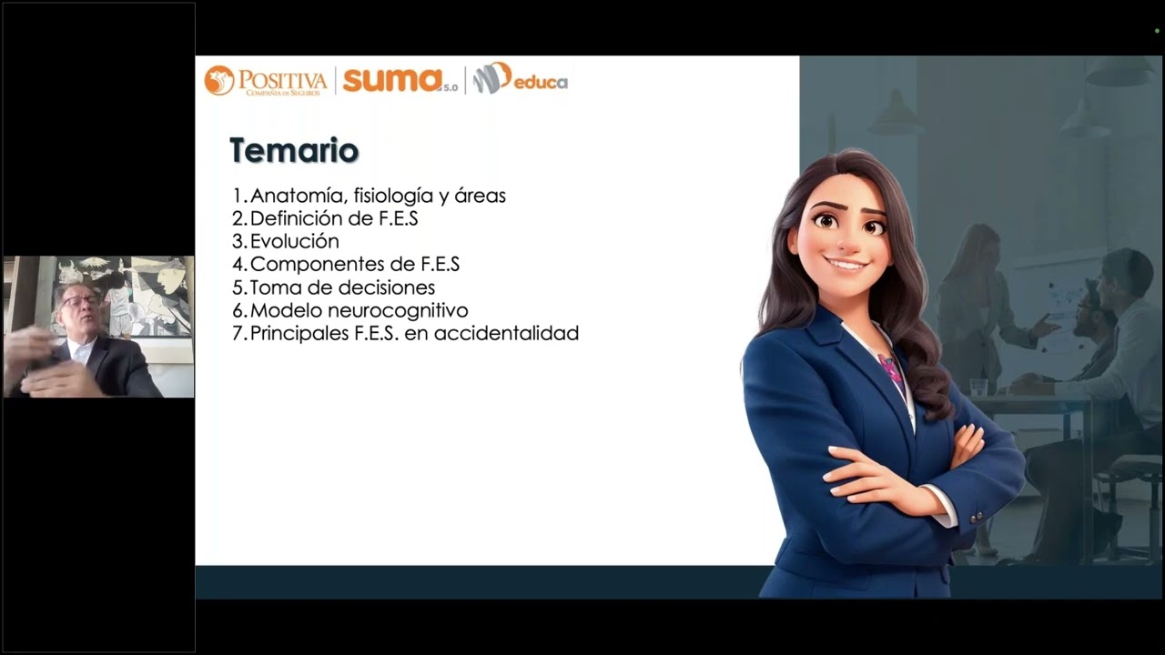 Sesión 7: Las funciones ejecutivas cerebrales superiores, el ceo de las organizaciones