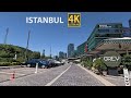 Istanbul 4k  visite des rgions dagaoglu maslak et de vadistanbul