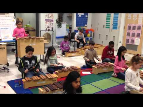 Orff Ensemble Rehearsal Dec 2015