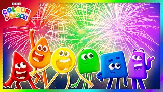 Colourblocks New Year's Fireworks! 🎆 | Exploding with Colours!