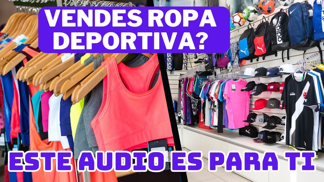 AUDIO para ROPA DEPORTIVA (Aumenta tus Ventas) - YouTube