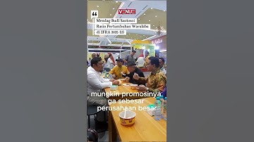 Mendag di IFRA 2025: Pertumbuhan Bisnis Waralaba Setiap Tahunnya Meningkat