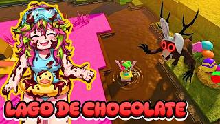 🏊‍♀️🍫MORAMOS 99 Noites NO LAGO de CHOCOLATE, Desafio com ...