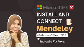 Mendeley Versi Terbaru ! Cara Downdoal, Intall dan Menghubungkan Mendeley ke MS Word