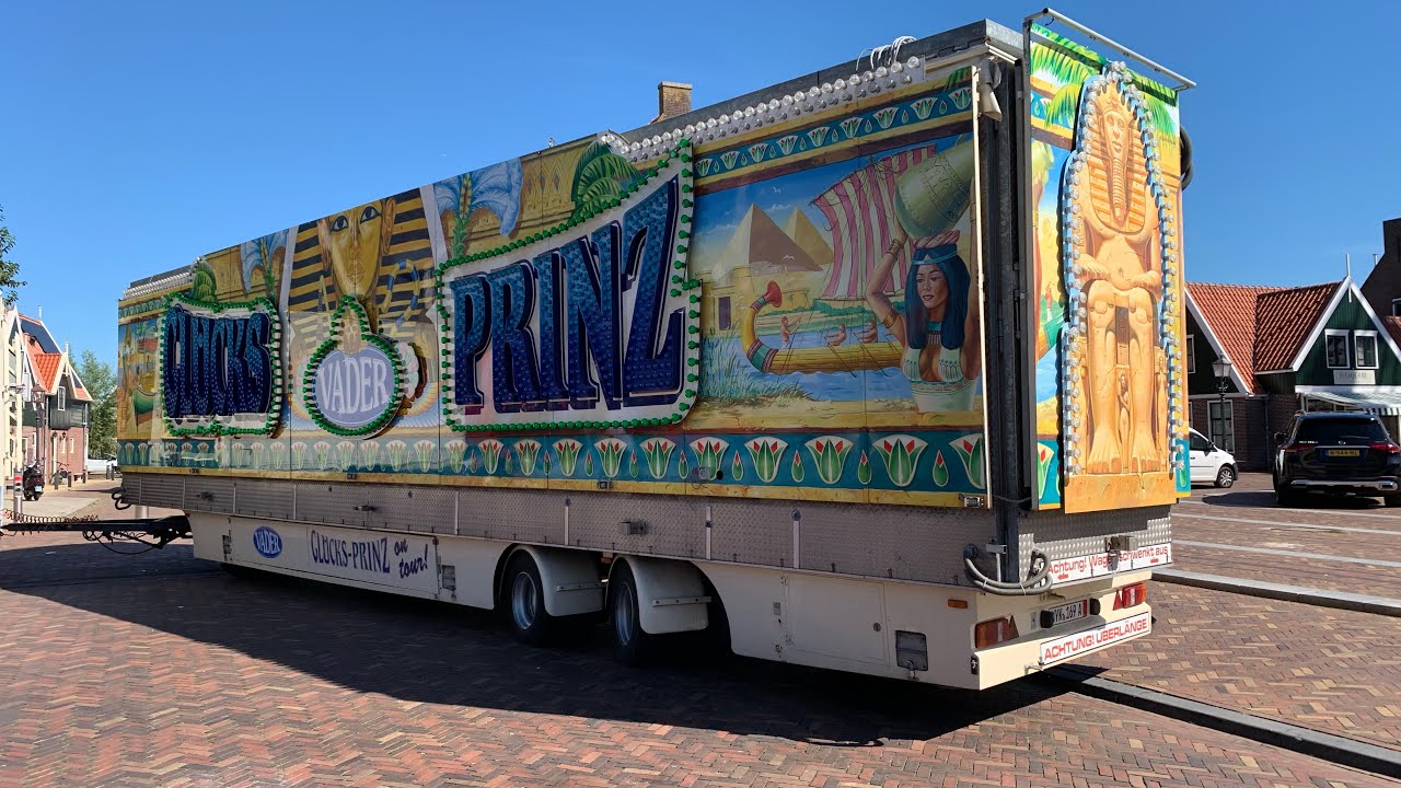 Kermis Volendam 2023 Transport en opbouw Deel 3