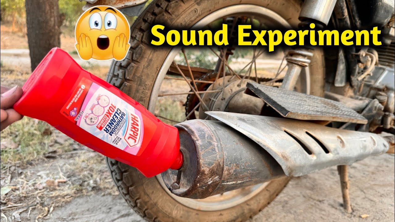 How to Client Silencer Inside With Harpic Increase Silencer Sound