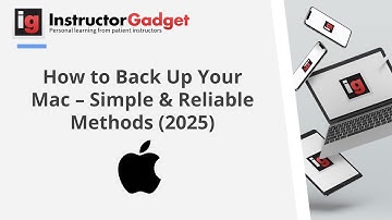 How to Back Up Your Mac – Simple & Reliable Methods 2025