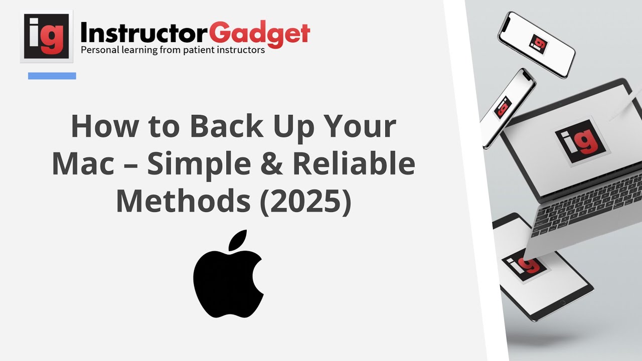 How to Back Up Your Mac – Simple & Reliable Methods 2025 - YouTube