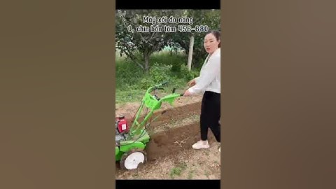 Máy Xới Đất 3, 4 chức năng Máy Làm Cỏ Nông Nghiệp Máy Vun Luống Đa Năng