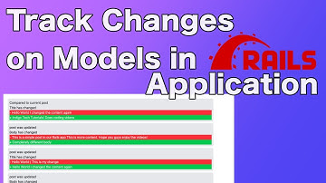 Track Changes on Models in Ruby on Rails with The Paper Trail Gem