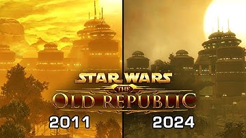 Old VS New Hutta Graphics in SWTOR 2024