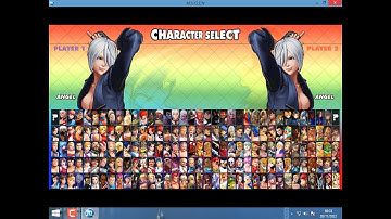 Angel from KOF In CVS POTS Style Adapted for Capcom Vs SNK Evolution Kore
