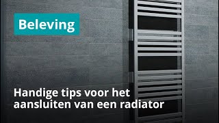 pedaal joggen Vorige Radiator aansluiten en vervangen - Handige tips voor het afkoppelen en  monteren! - YouTube