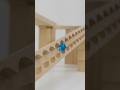Marble Run Race ASMR #58 HABA wooden wave slope&colorful marbles♪ #asmr #marblerun #healing