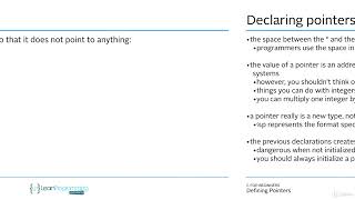 80.Defining Pointers