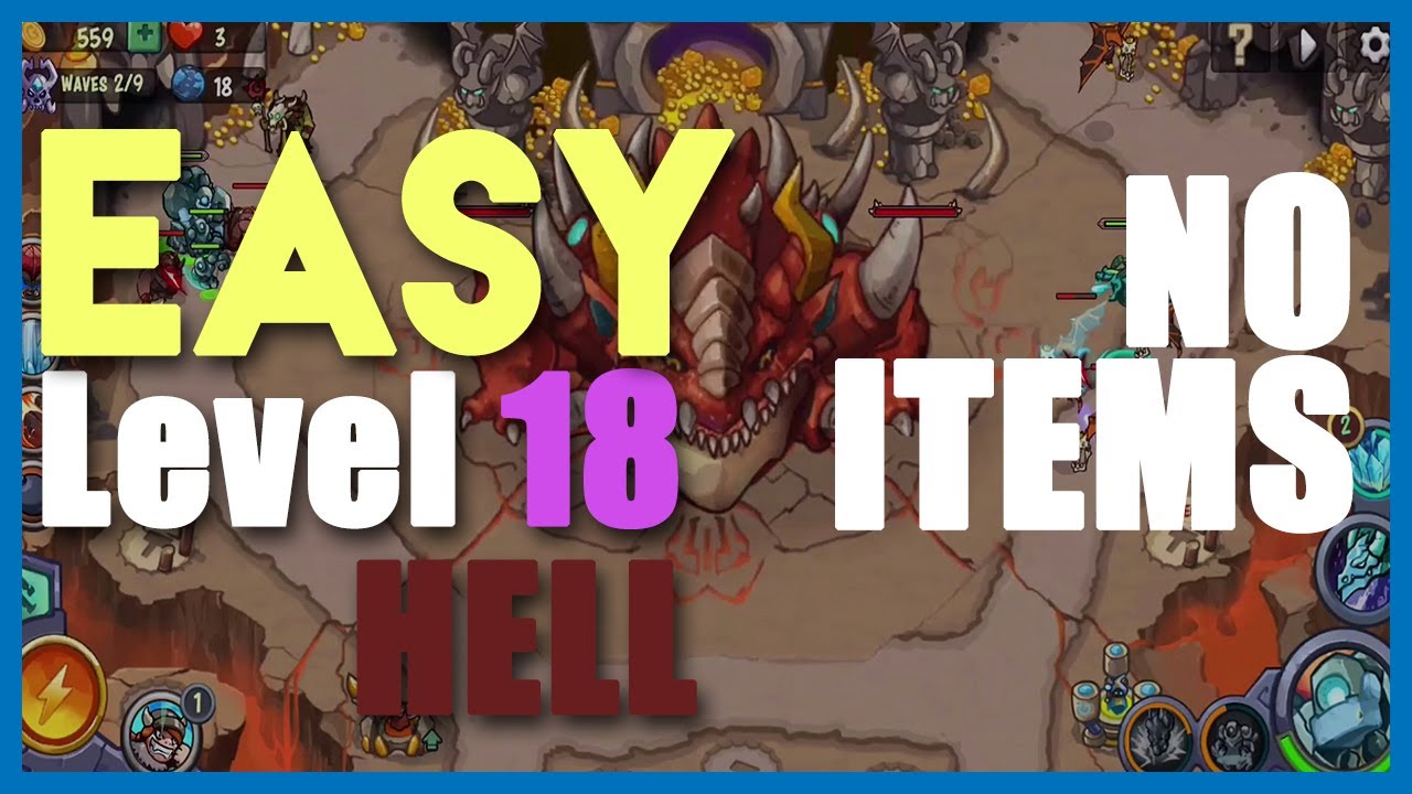 King of Defense Level 18 Hell Difficulty No Items