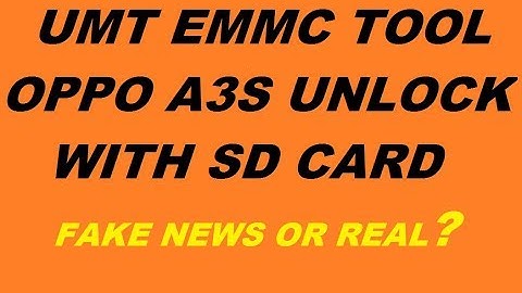 Umt Emmc Tool Real or Fake Full Tutorial