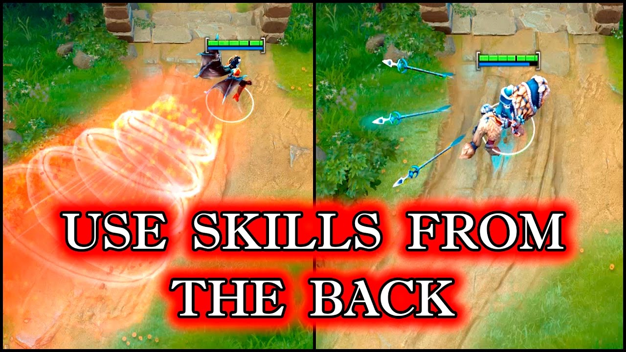 Дота 2 Фишки: Используем заклинания СО СПИНЫ!