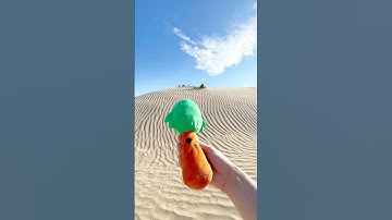 Mr Tree Flies Away At Desert