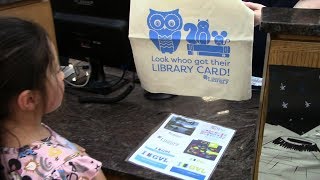 t's first library card from greenville county library | south carolina 2018-05-18