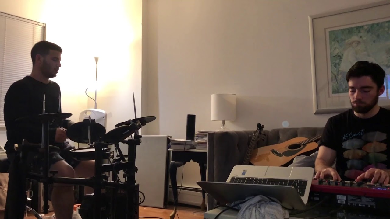 Reggae keys and drums jam