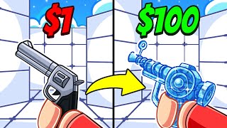 $1 LOADOUT vs $100 LOADOUT In Roblox Rivals!