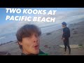 Two Kooks surfing San Diego Pacific Beach 