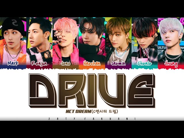 NCT DREAM (엔시티 드림) - 'DRIVE' (미니카) Lyrics [Color