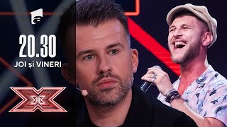 Timbrul care i-a uluit pe jurați! Zoran Demian cântă „Human”, la X Factor