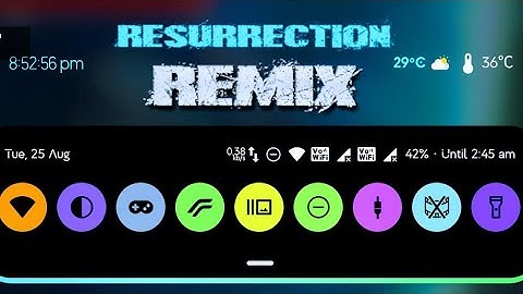 RESURRECTION REMIX 8.5.8 OFFICIAL ANDROID Q build for ASUS ZENFONE MAX PRO M1 X00TD!! overVIEW!!