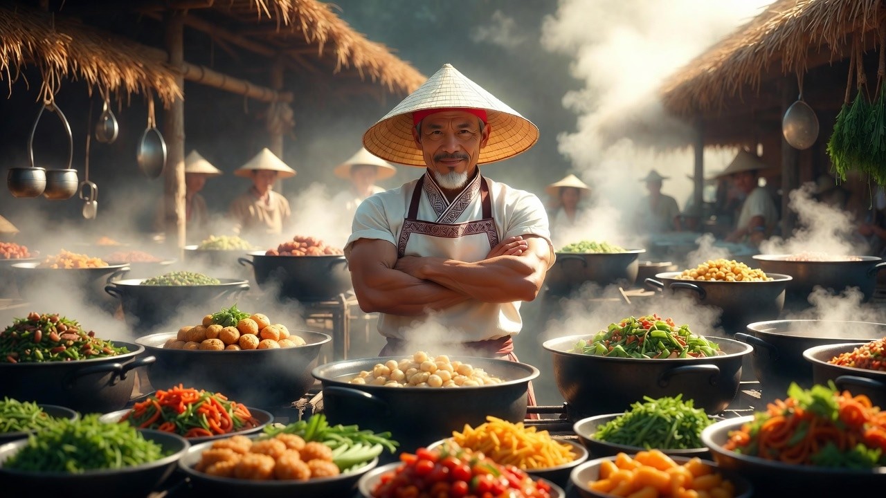 Full Version | Bố tôi quanh năm nhận nấu cỗ trong làng