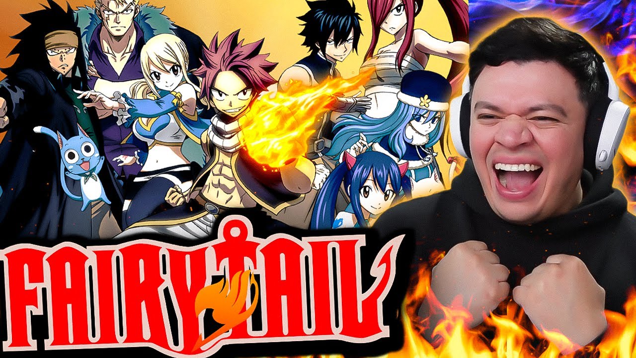 Reacting to All FAIRY TAIL Openings for the FIRST TIME 1-26