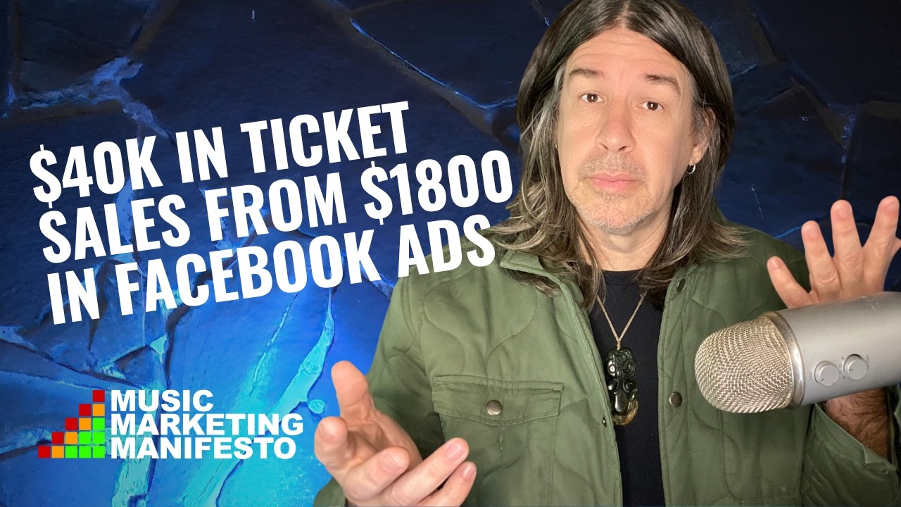How I Turned $1,800 into $40K in Ticket Sales with Facebook Ads: A Step-by-Step Breakdown