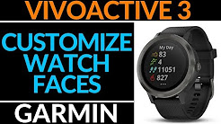 Garmin Vivoactive 3 Tutorials - YouTube