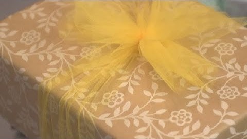Tutorial for a Tulle Puff Bow : Practical Party Ideas