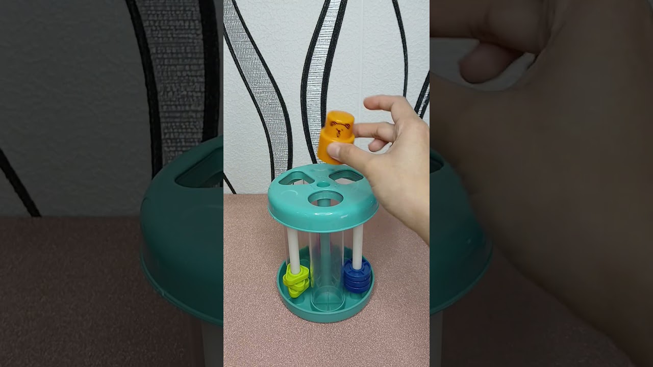 🟡 yellow bear shape sorter loop