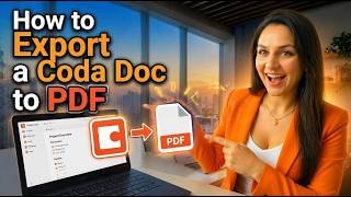 How to Export a Coda Doc to PDF