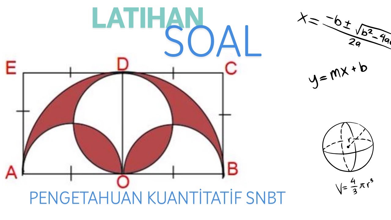 Luas Arsir Bangun Datar, Pengetahuan Kuantitatif SNBT
