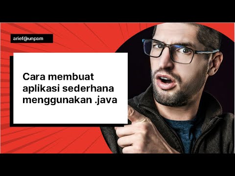 Tutorial Membuat Aplikasi Java sampai jadi .EXE