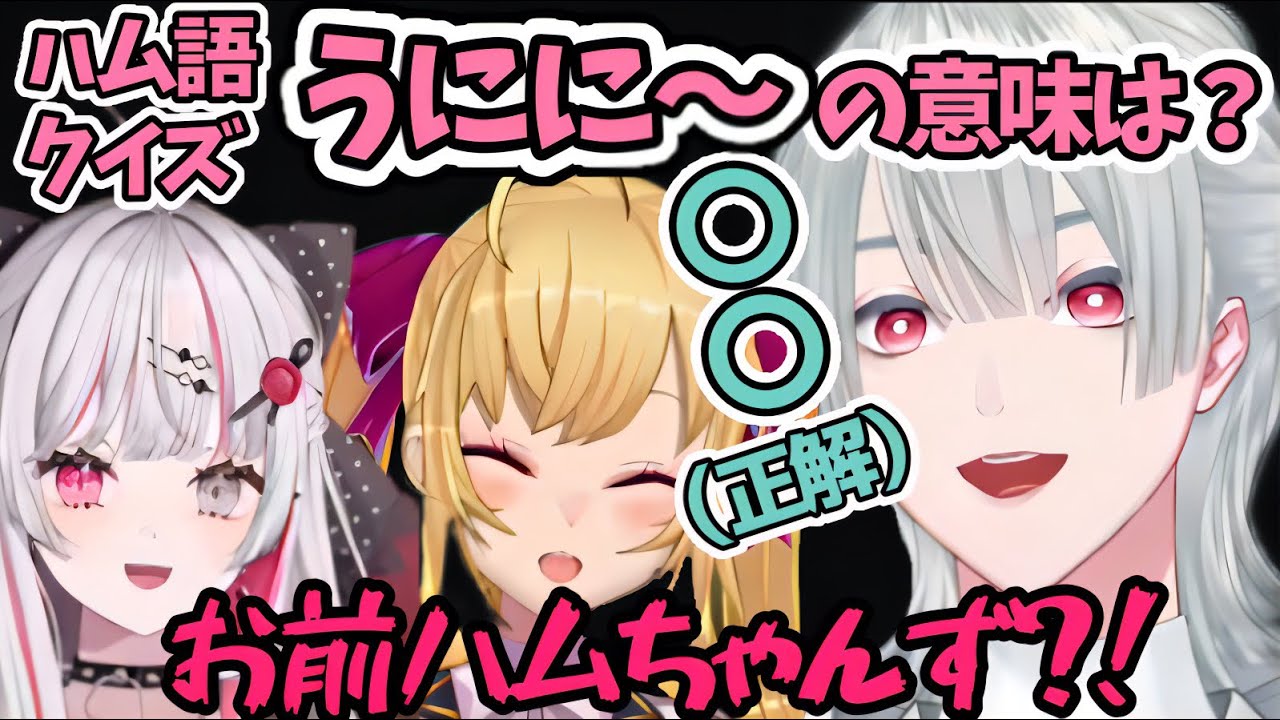 ハム語に詳しい弦月藤士郎【鷹宮リオン/石神のぞみ/弦月藤士郎/にじさんじ切り抜き】