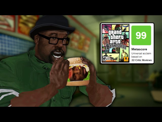 Highest rated GTA games according to Metacritic (Metascore) : r/GTA