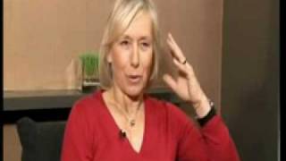 Martina 7 Navratilova talks about her breast cancer