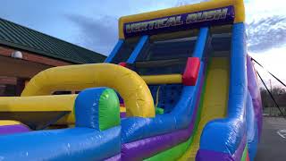 100 Foot Inflatable obstacle course