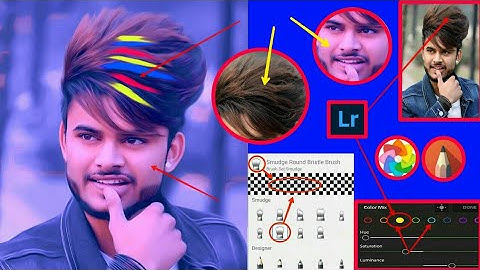 Autodesk Sketchbook Hair Editing Step By Step ll Autodesk Sketchbook Hair + Face Smooth New tutorial