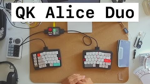 QK Alice Duo Review (2025) - Very much build quality, not *that* much ergonomic